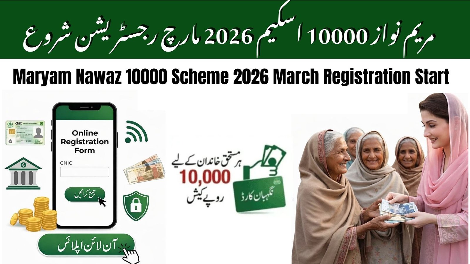 Maryam Nawaz 10000 Scheme 2026 March Registration Start